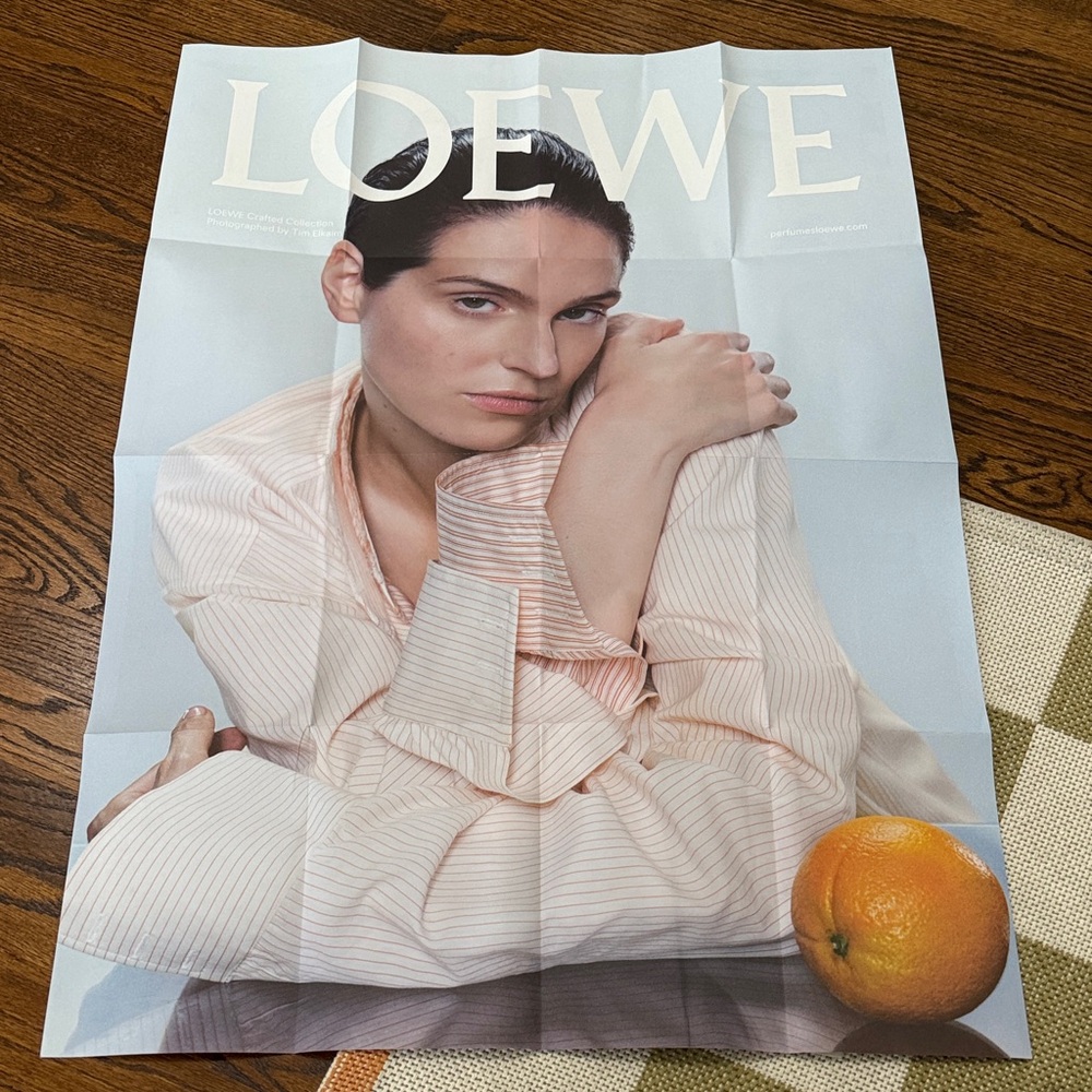 Loewe poster with envelope